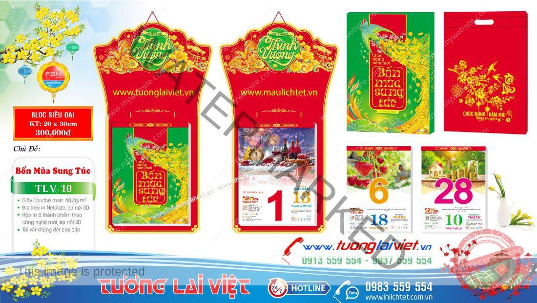 Bloc siêu đại 20x30 Thịnh Vượng Mỗi Ngày