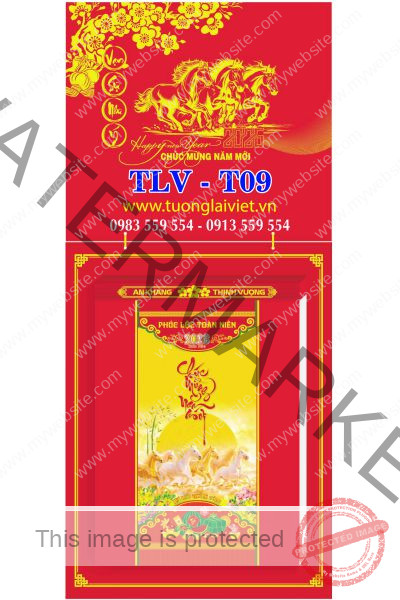 Lịch bloc cực đại 25x35 Bảng Sơn Mài