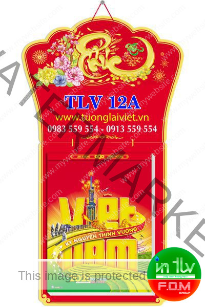 Lịch bloc đại 17x24 Thắng Cảnh Việt Nam