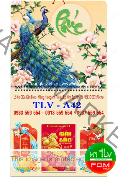 Lịch bloc lò xo giữa Phúc An Khang