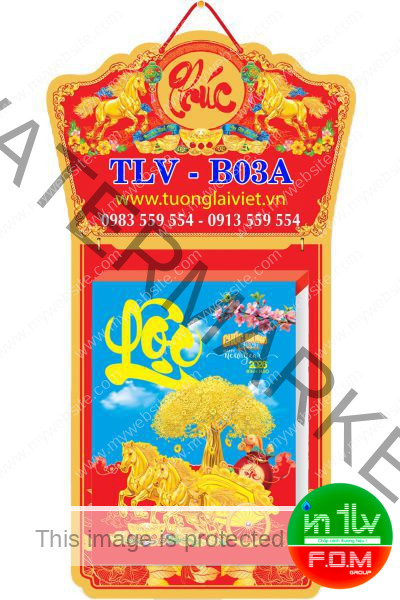 Lịch bloc siêu cực đại 30x40 Sắc Màu Việt Nam