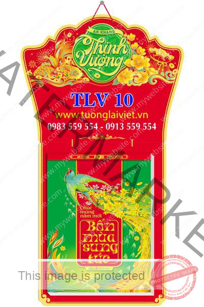 Lịch Bloc siêu đại 20x30 Thịnh Vượng Mỗi Ngày